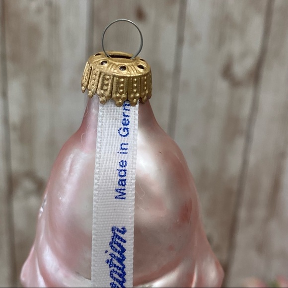 Vintage LAUSCHA GLAS German Girl Mercury Glass Large Ornament - Picture 8 of 12